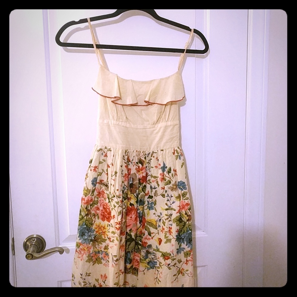 Floral strappy dress